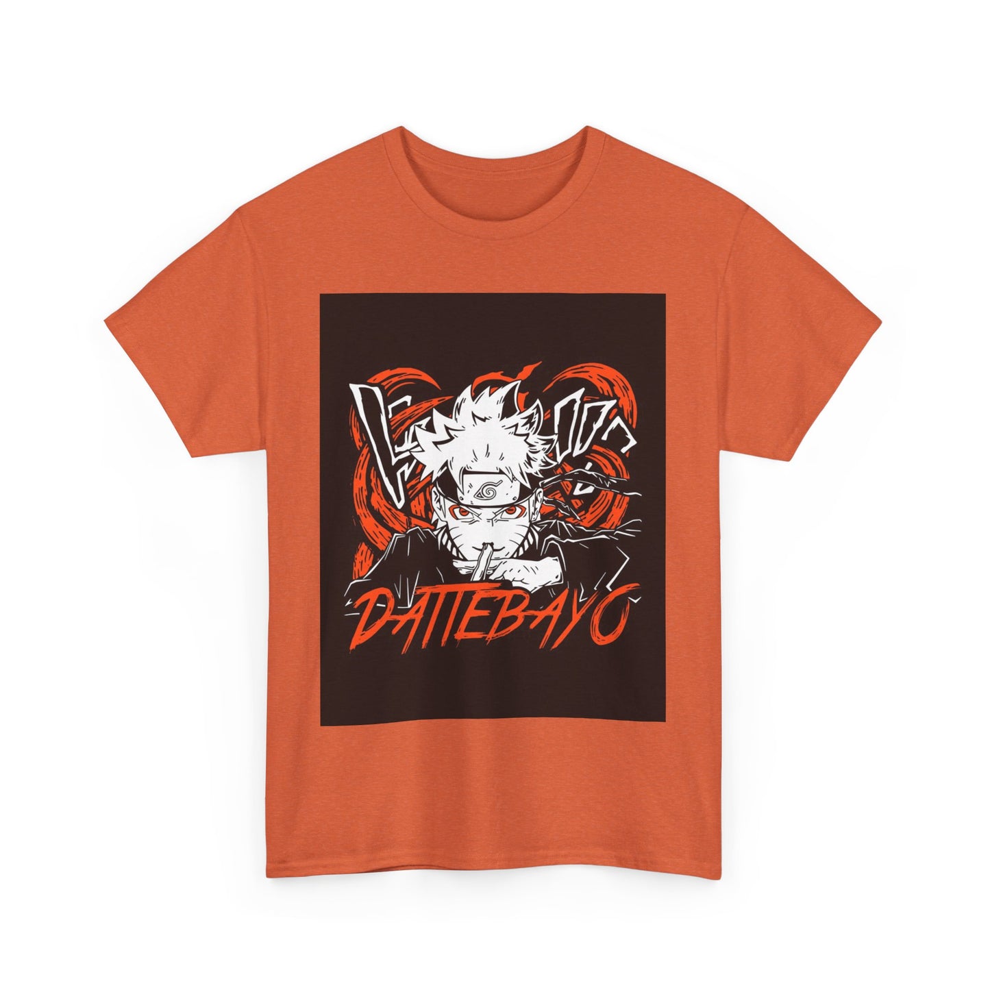 Anime Vibes Unisex Heavy Cotton Tee - Dattebayo!