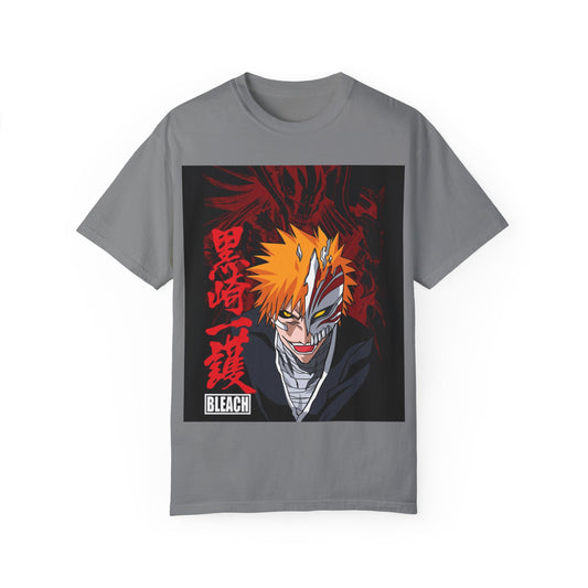 Bleach-Inspired Unisex Garment-Dyed T-Shirt