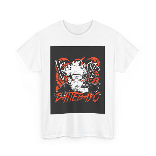 Anime Vibes Unisex Heavy Cotton Tee - Dattebayo!