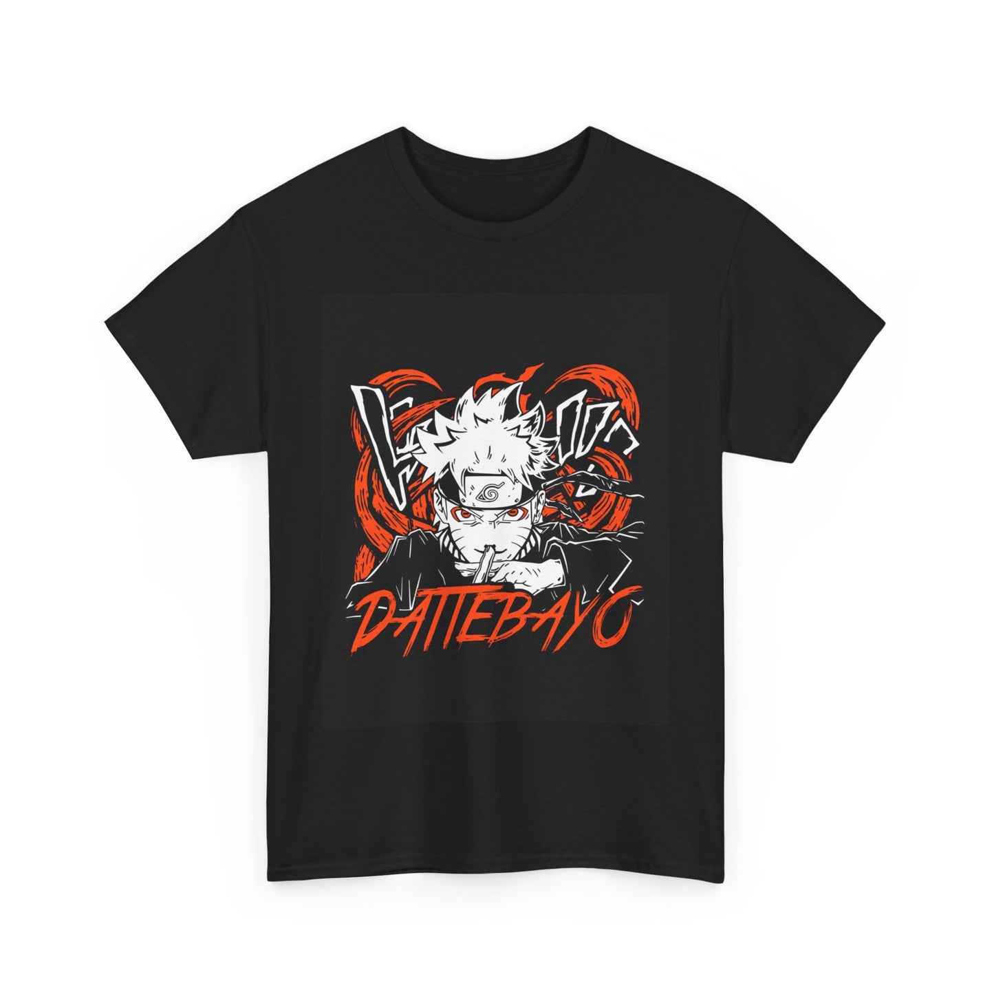 Anime Vibes Unisex Heavy Cotton Tee - Dattebayo!