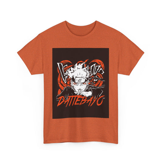 Anime Vibes Unisex Heavy Cotton Tee - Dattebayo!