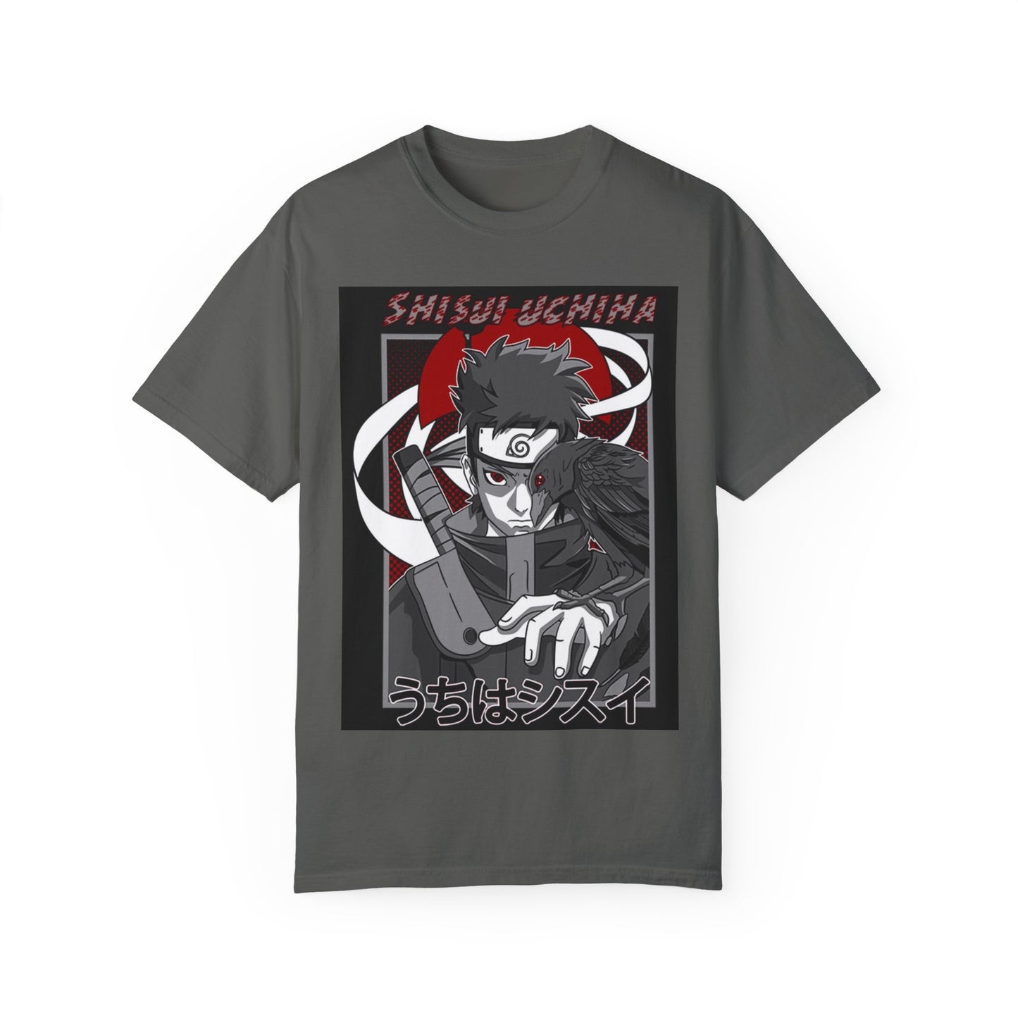 Shisui Uchiha Unisex Garment-Dyed Anime T-Shirt