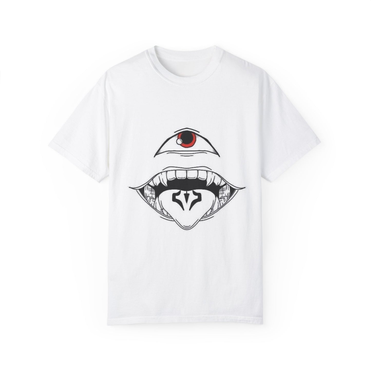 Unisex Eye and Dragon Graphic T-Shirt