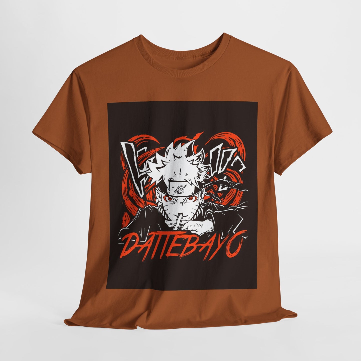 Anime Vibes Unisex Heavy Cotton Tee - Dattebayo!