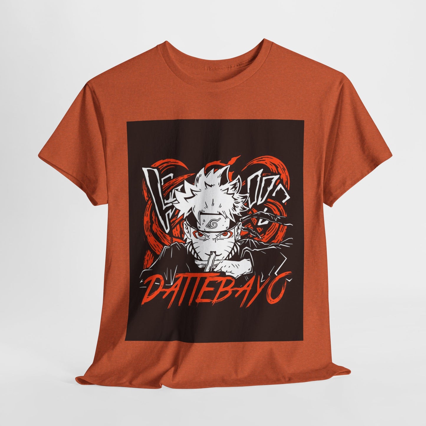 Anime Vibes Unisex Heavy Cotton Tee - Dattebayo!