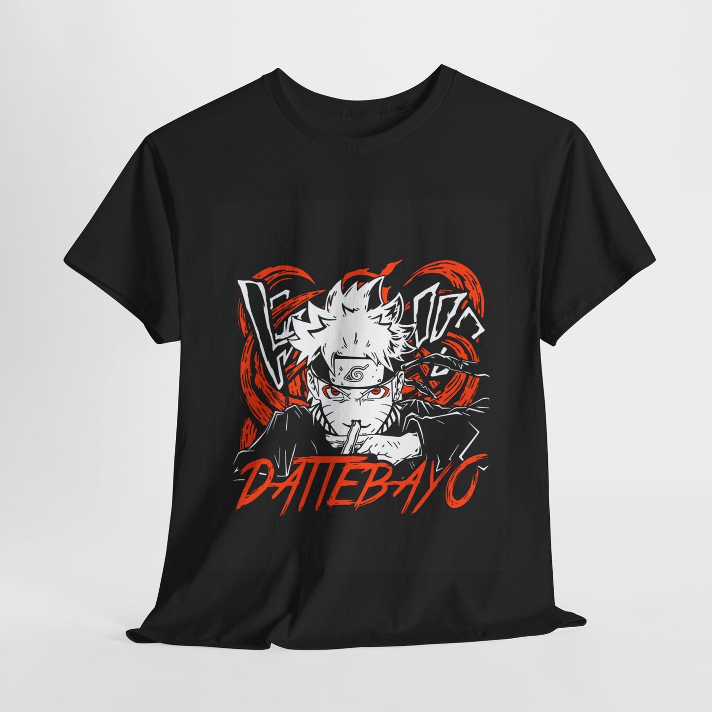 Anime Vibes Unisex Heavy Cotton Tee - Dattebayo!