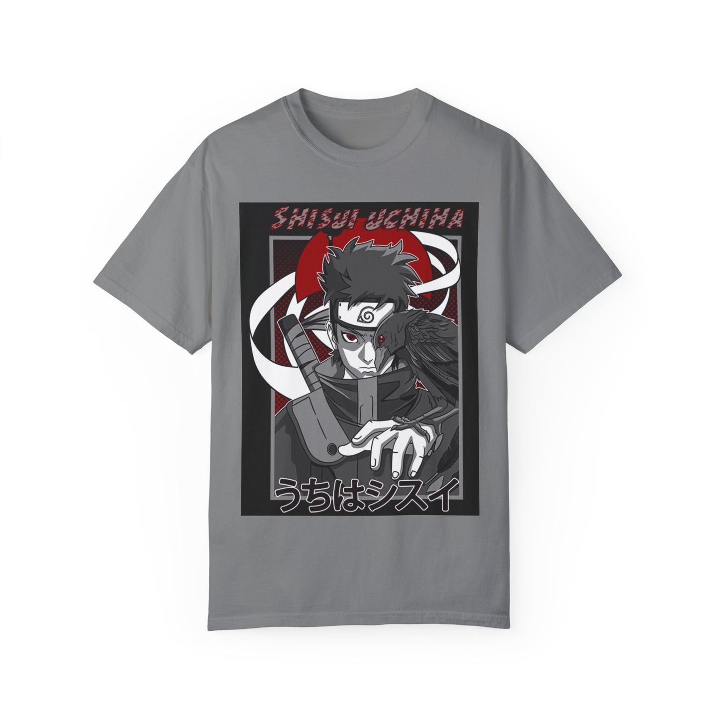Shisui Uchiha Unisex Garment-Dyed Anime T-Shirt