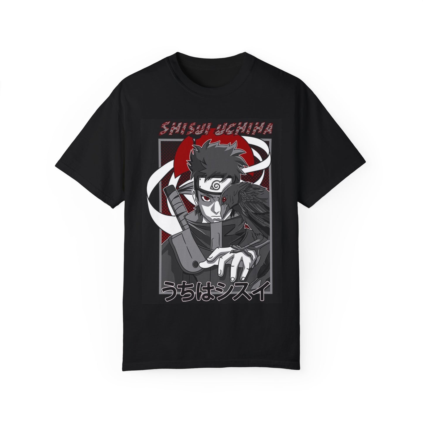 Shisui Uchiha Unisex Garment-Dyed Anime T-Shirt